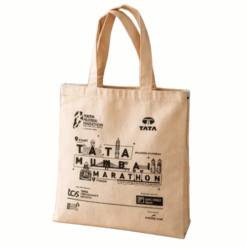 12 Inch Cotton Printed Tote Bag