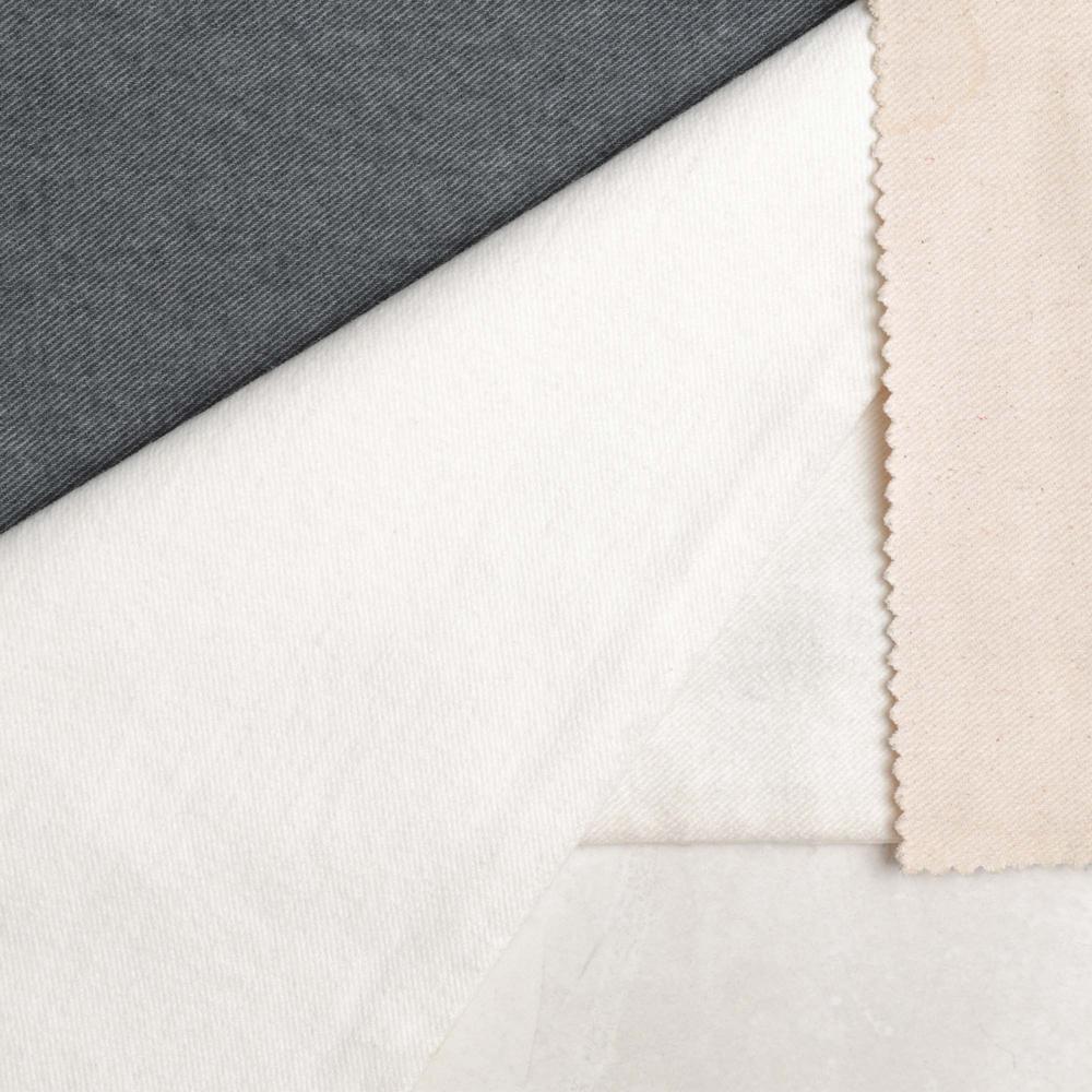 13.5 Ounce Cotton by Cotton Non Spandex Ecru Denim Fabric