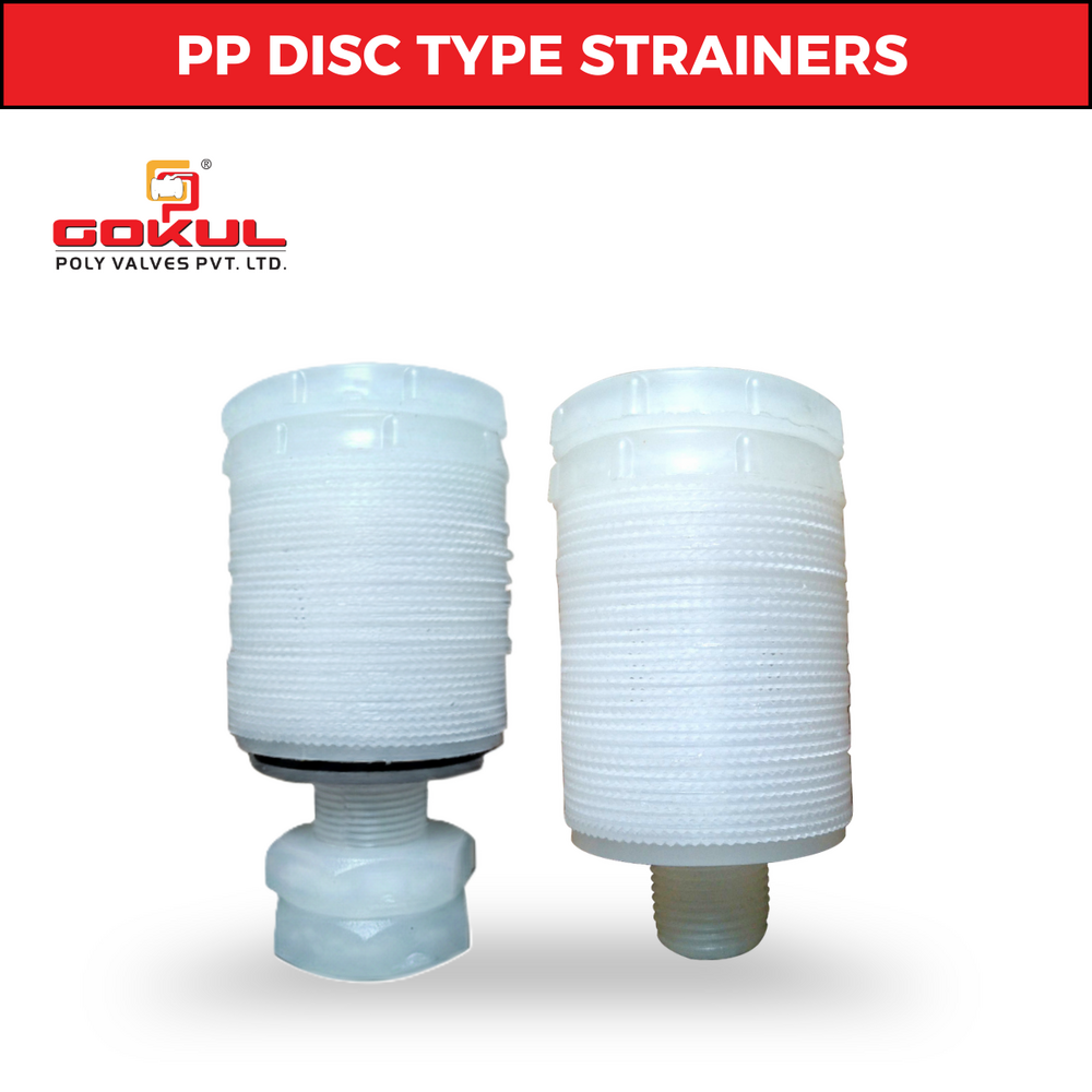 PP Disc Type Strainer