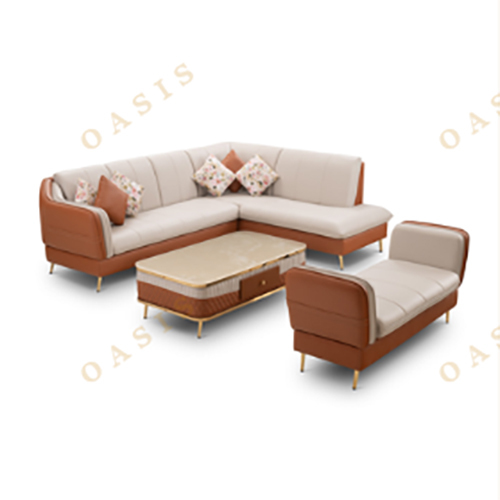 Alder Harley L Shape + Divid Sofa Set