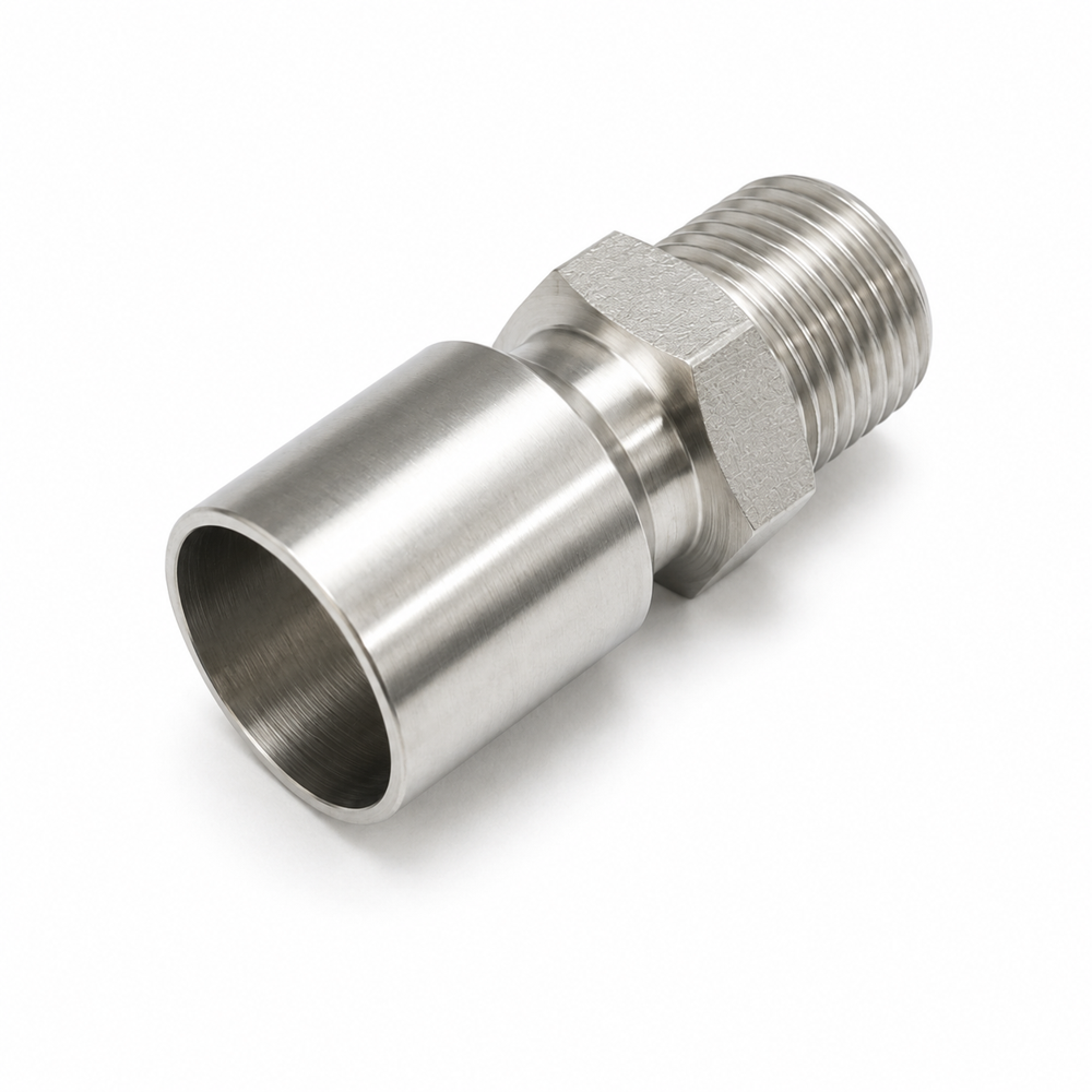 CNC Turned Brass Hose Tail Adaptors & Valves
