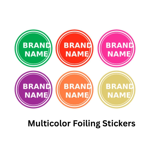 Multicolor Foiling Stickers