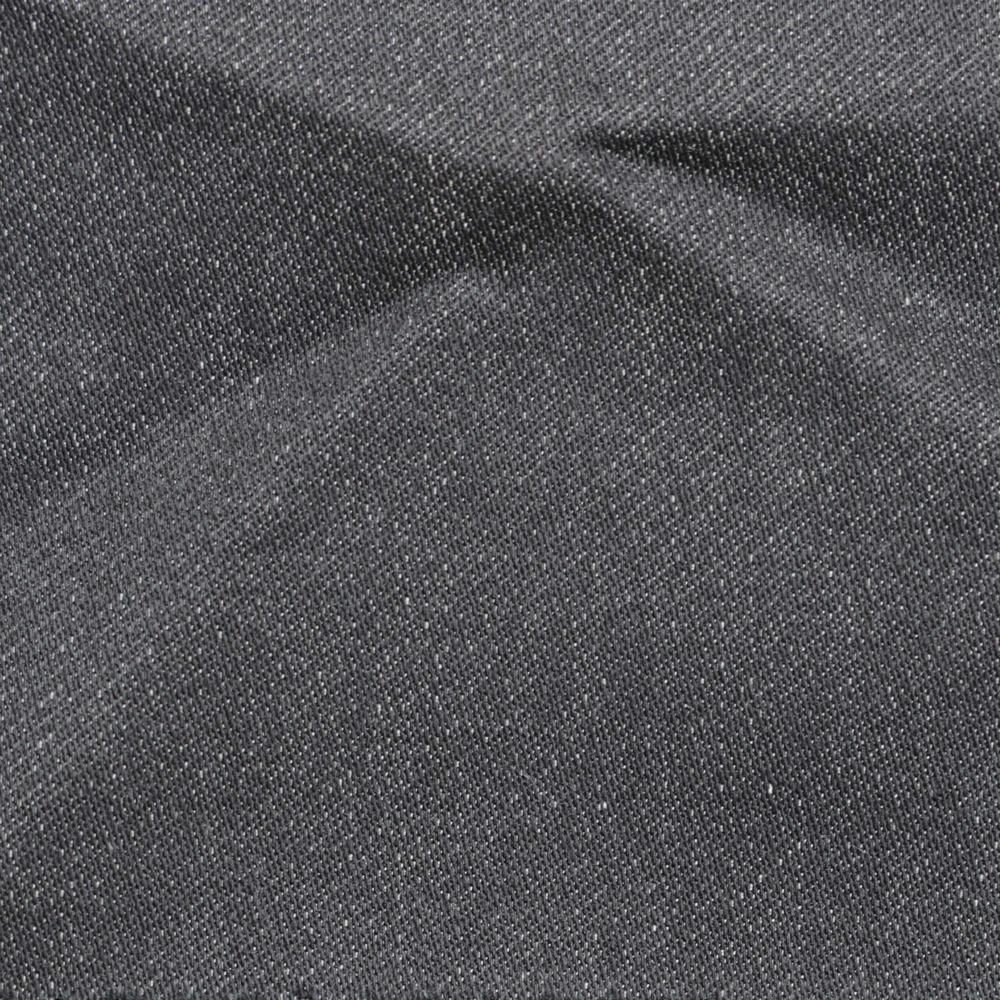 13.5 Ounce Black Cotton by Cotton Knitted Lycra Sulphur Denim Fabric