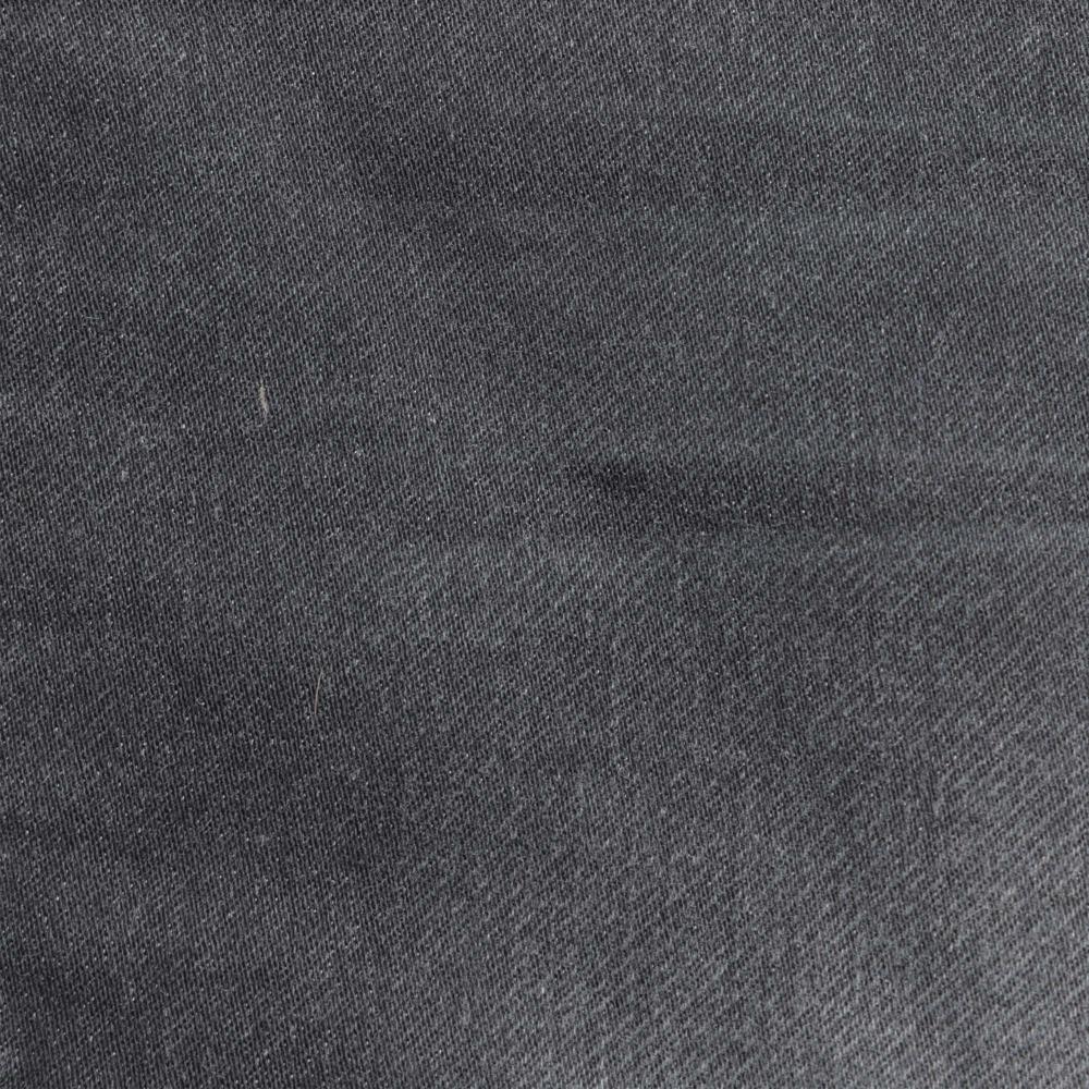 13.5 Ounce Black Cotton by Cotton Knitted Lycra Sulphur Denim Fabric