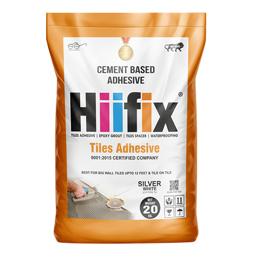 Silver White Cement Based Tiles Adhesive