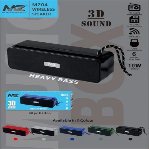 MZ M204 PORTABLE BLUETOOTH SPEAKER