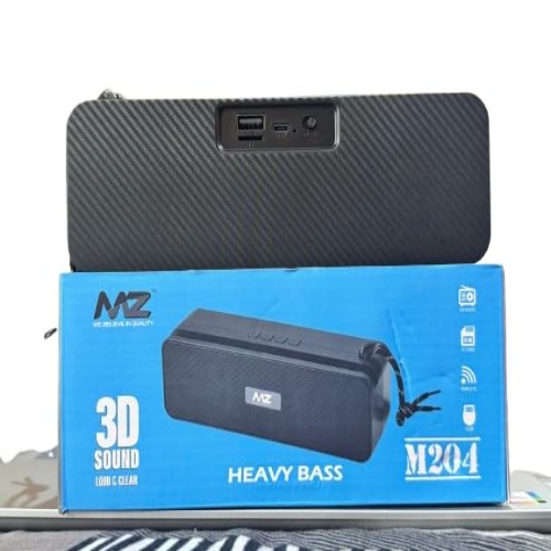 Mz M204 Portable Bluetooth Speaker - Color: Multi Color