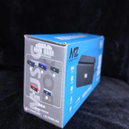 Mz M204 Portable Bluetooth Speaker - Color: Multi Color