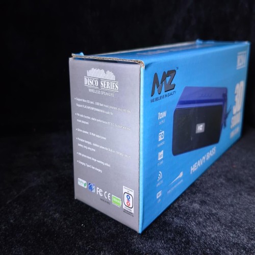 Mz M204 Portable Bluetooth Speaker - Color: Multi Color