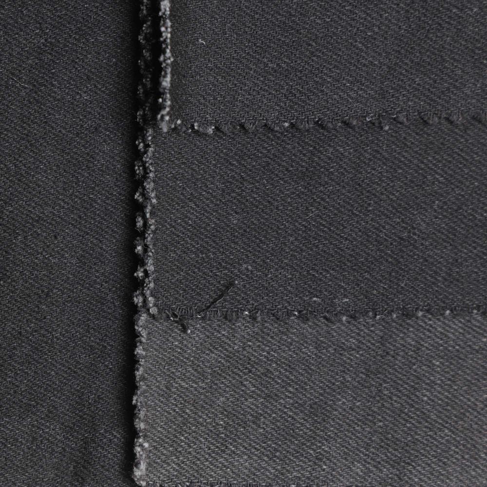 14 Ounce Zed Black Non-Lycra Denim Fabric