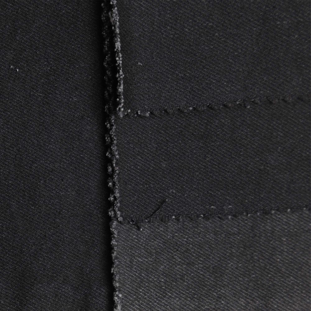 14 Ounce Zed Black Non-Lycra Denim Fabric