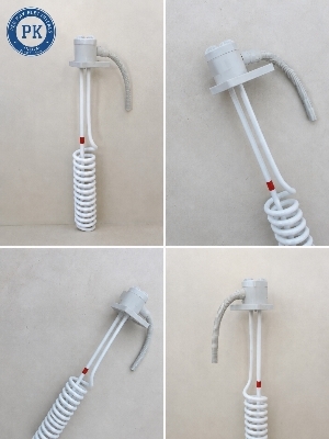 Tubular Heater (Ptfe) - Color: White
