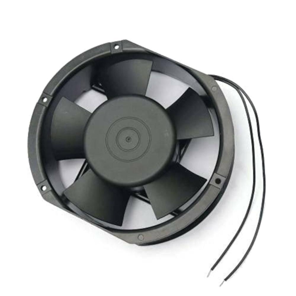 Hicool 17A115Hbac 115V Ac 0.45A 17251Mm Ball Bearing Industrial Axial Cooling Fan - Blade Material: Plastic