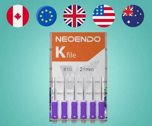 Neoendo Stainless Steel K Files - 25mm 25