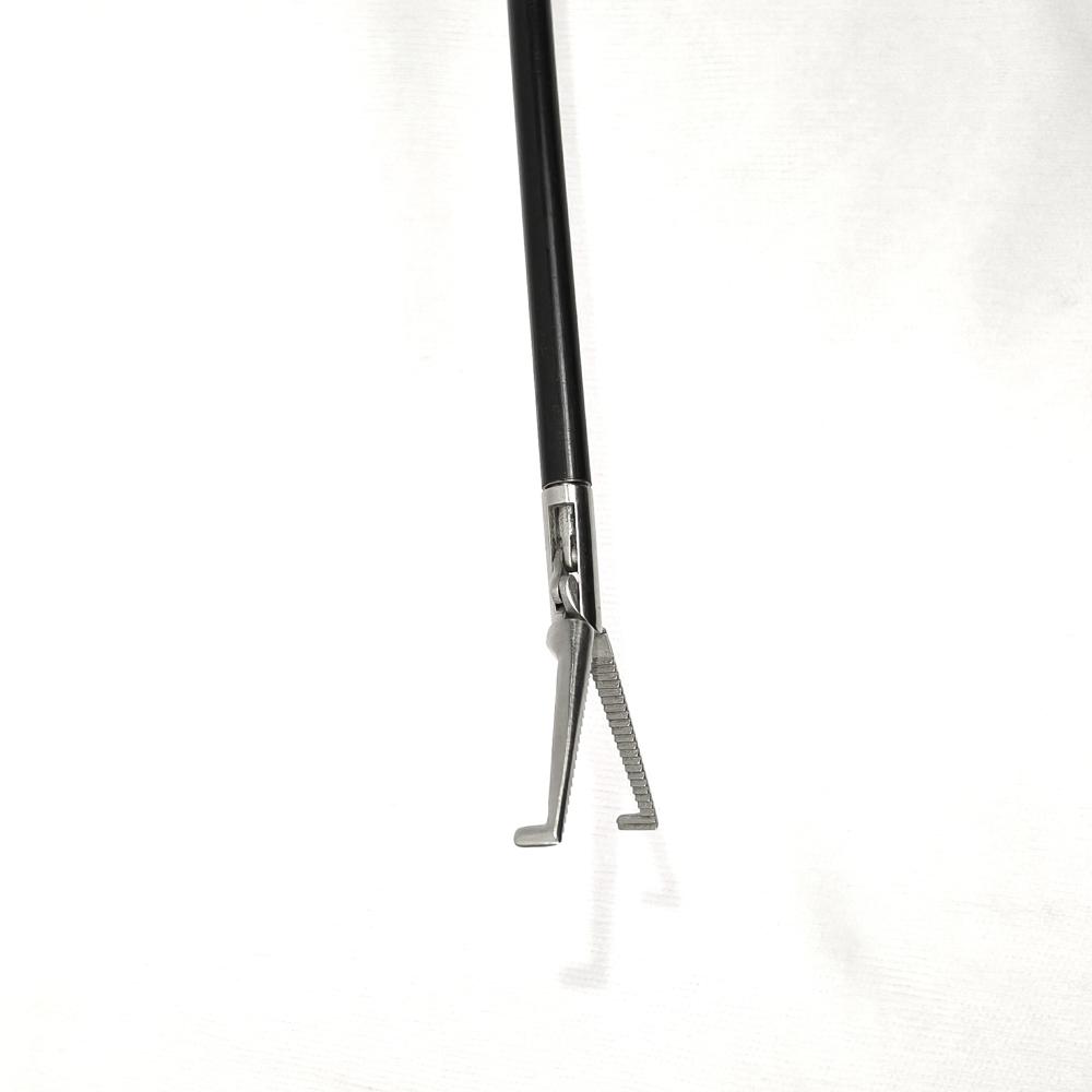Right Angled Grasping Forceps 5mm, 18cm with handle