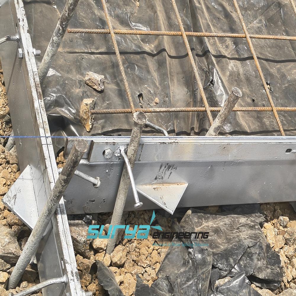 armoured joint concrete floors