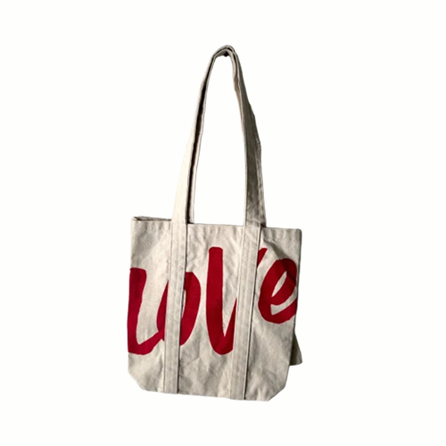 Printed Canvas Bag - Capacity: Medium