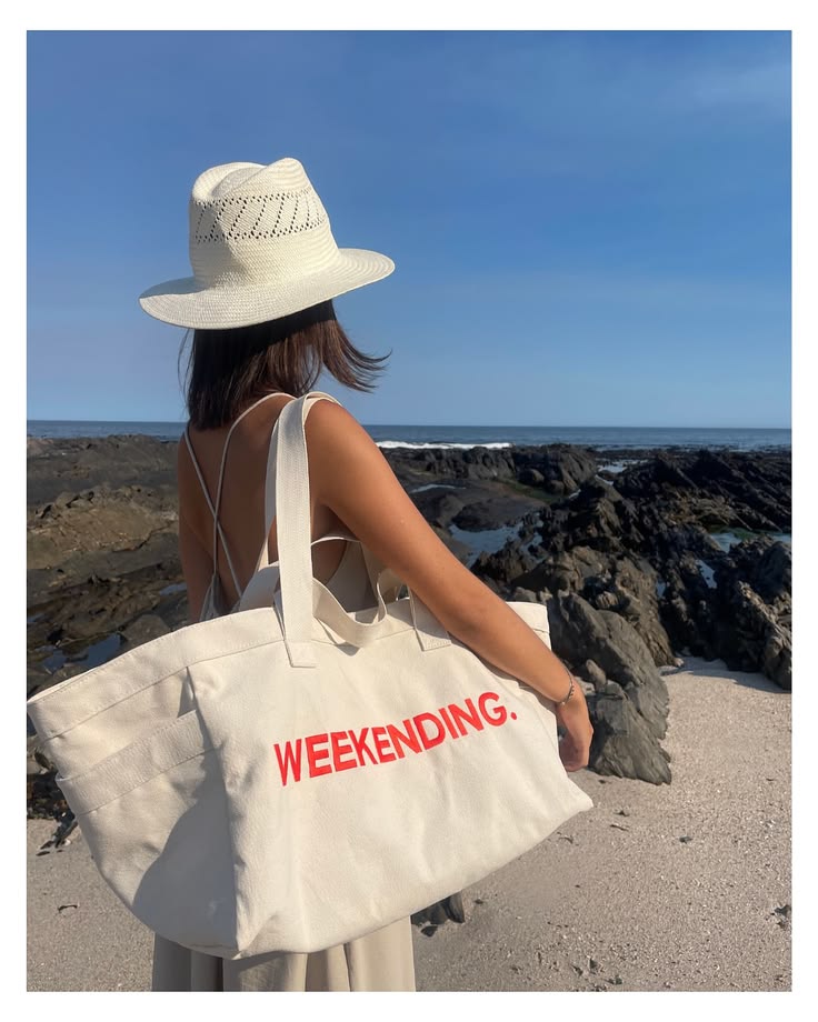 Printed Canvas Bag - Capacity: Medium