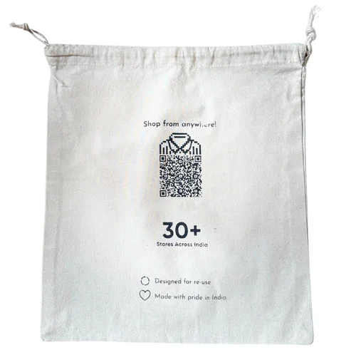 1 Kg Canvas Cotton Pouch Bag