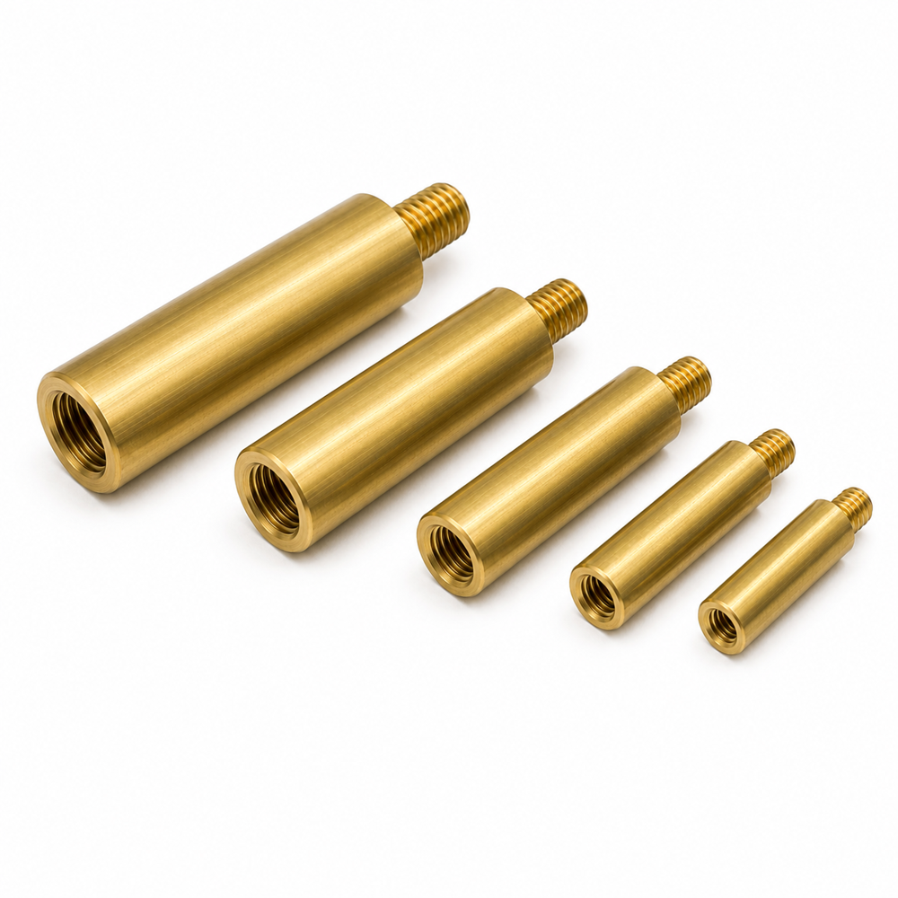 Brass Round Threaded Spacers 