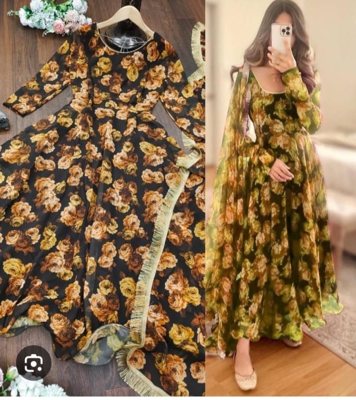 LADIES RAKSHABANDHAN SPECIAL GOWN DUPTTA CATALOGUE & CASUAL DAILY USE COLLECTION