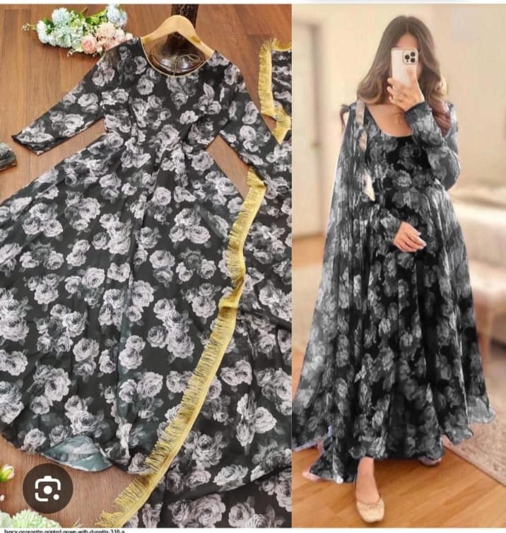 LADIES RAKSHABANDHAN SPECIAL GOWN DUPTTA CATALOGUE & CASUAL DAILY USE COLLECTION