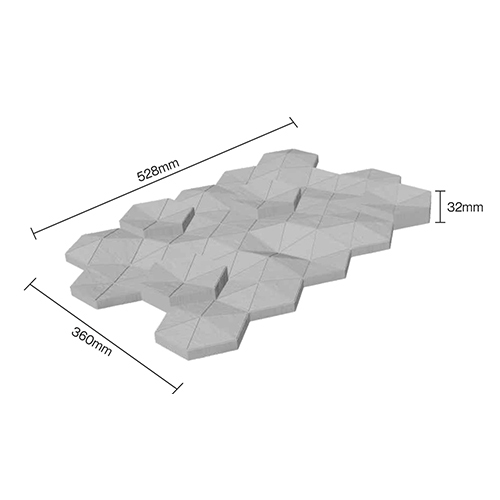 Honeycomb Stone Wall Cladding