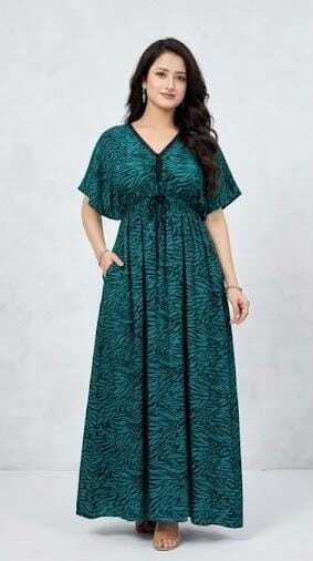 Ladies Kaftan Design Night Wear