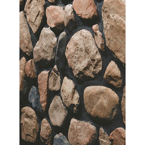 River Stone Multicolor Stone Wall Cladding