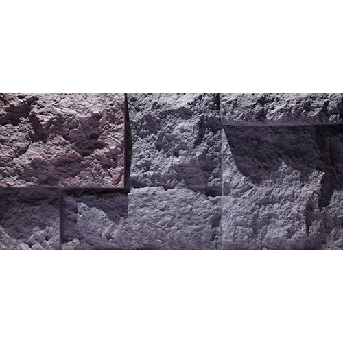 Fossil Cube Dusky Black Stone Wall Cladding