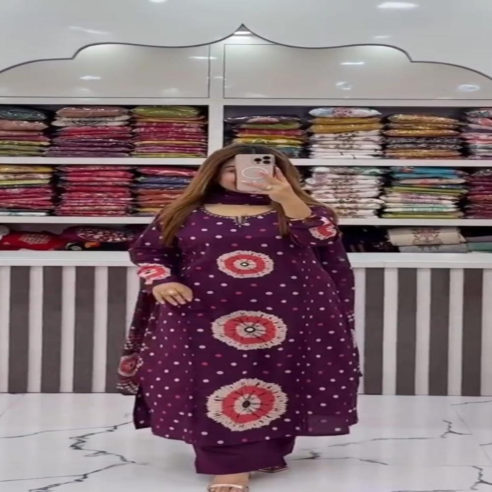 2 Piece Kurta Set - Bust Size: Standard Sizes Available Meter (M)