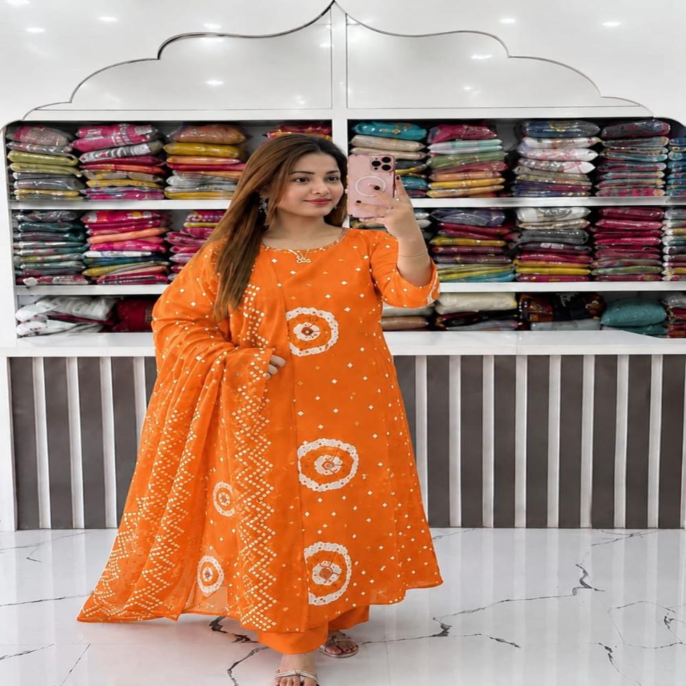 2 Piece Kurta Set - Bust Size: Standard Sizes Available Meter (M)
