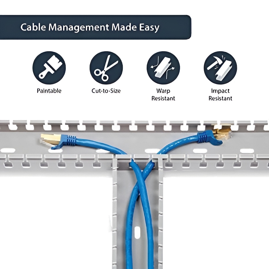 Plastic Cable Duct - Conductor Material: Pvc