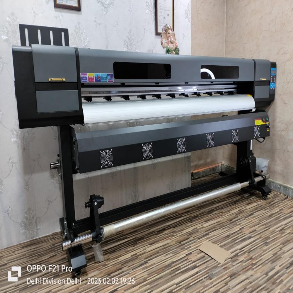 Dual Head Epson I3200 Eco Solvent Machine - 1370mm Max Print Width, Multiple Roll Feed, Roland Advanced Control System | Dual Epson I3200-e1 Printheads, Eco-solvent Ink Support, High Precision, Stable Media Feeding