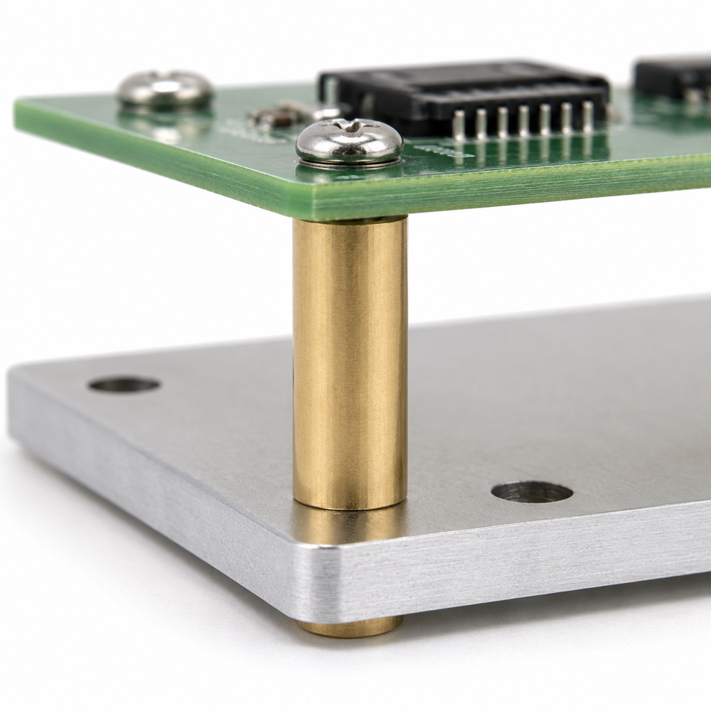 Brass Plain Unthreaded Spacers - Application: Pcb Assemblies
