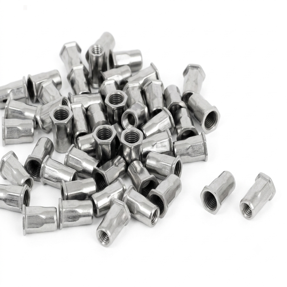 Stainless Steel Half Hex Inert Nut - Product Type: Fastners