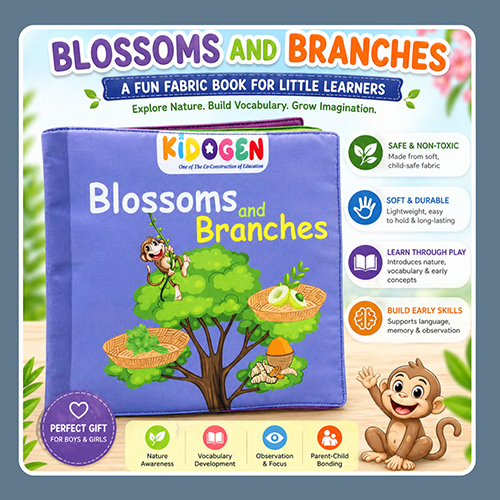 Blossom And Branch Fun Fabric Books