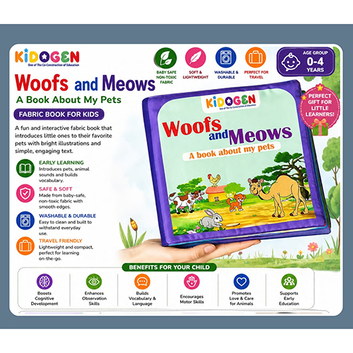 Domestic Animal Rhymes Fabric Books