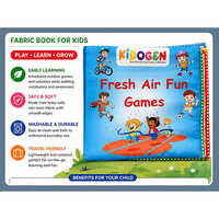 Fresh Air Fun Games Fabric Books
