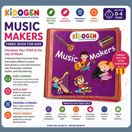 Musical Rhymes Fabric Books
