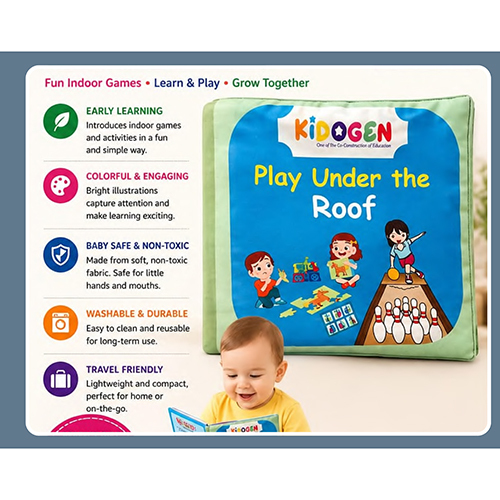 Play Indoor With Rhymes Fabric Books