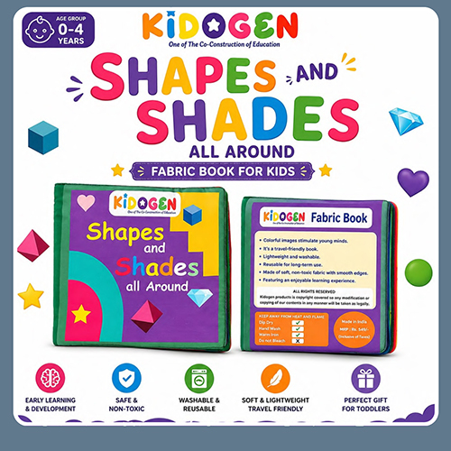 Shapes And Shades Rhymes Fabric Books
