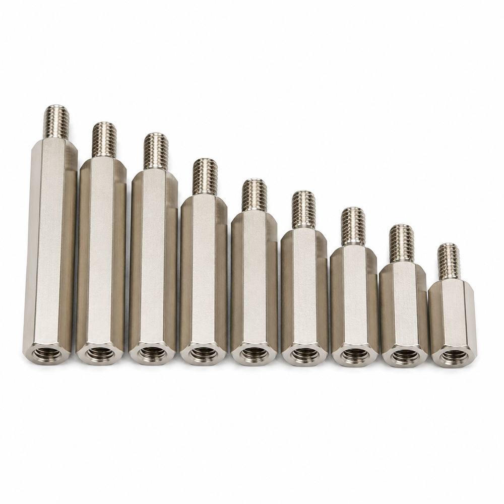 Nickel Plated Brass Hex Standoffs for PCB