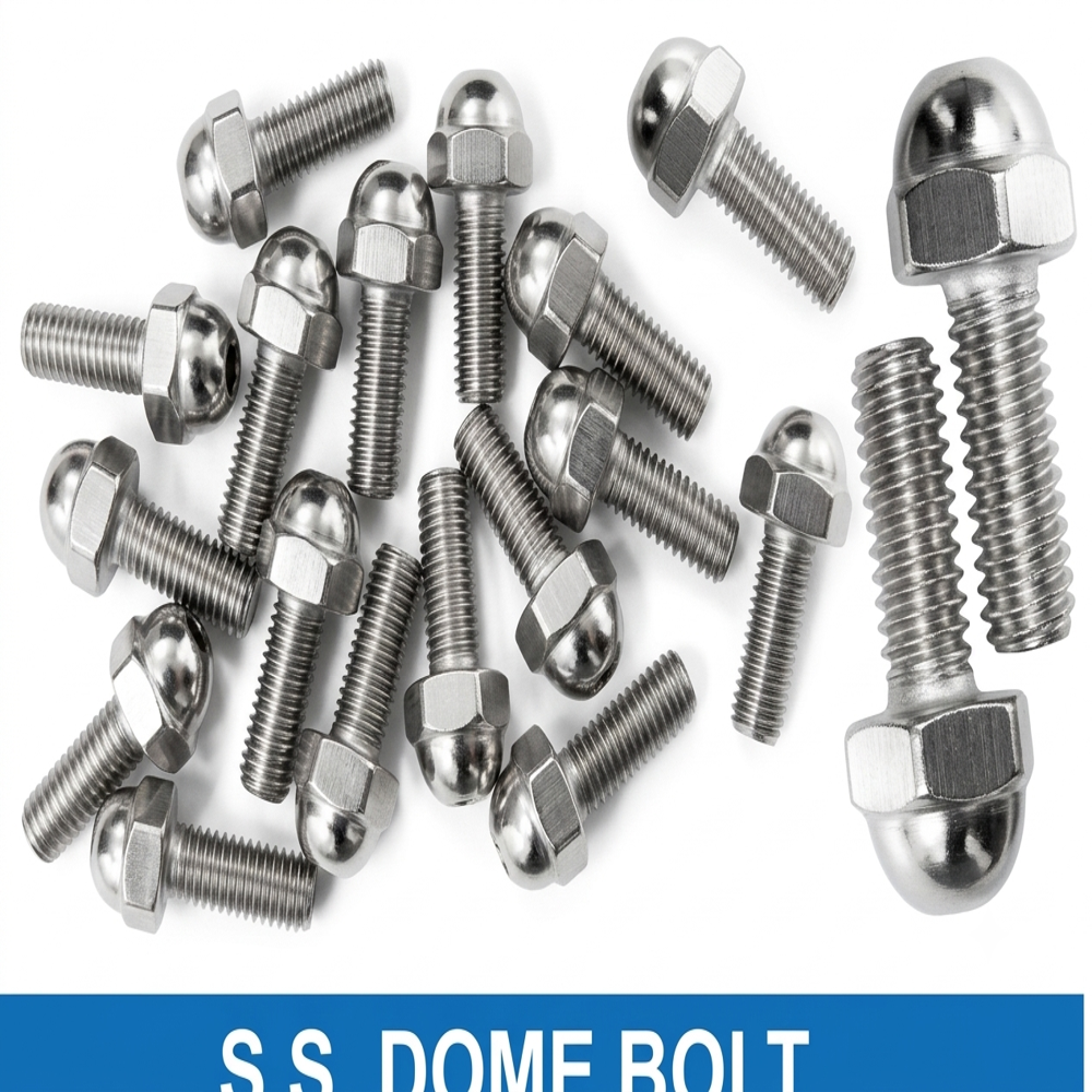 Stainless Steel Dome Bolt