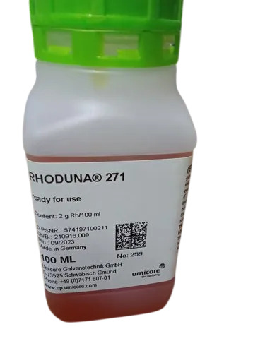 100Ml Rhoduna 271 पेन प्लेटिंग समाधान