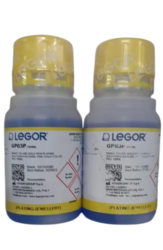 100Ml Legor Gp03P गुलाब सोना पेन प्लेटिंग समाधान
