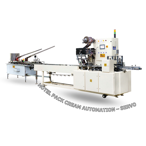 Hotel Pack Cream Automation Servo Machine