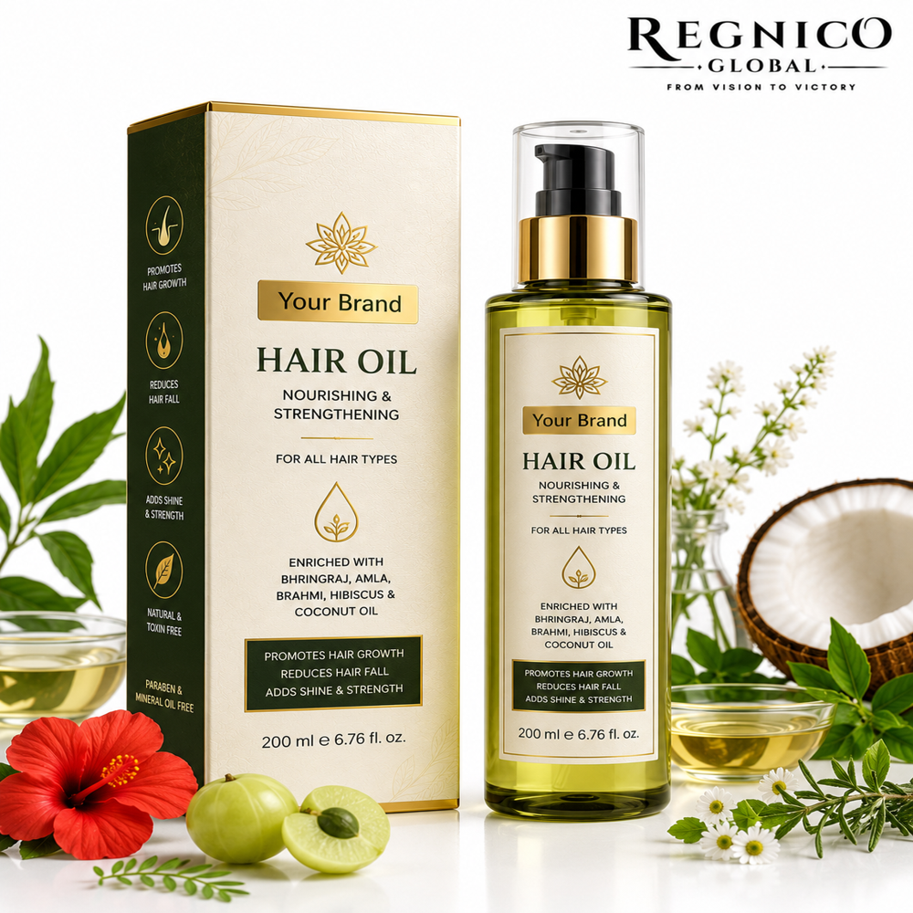 Hair Oil Manufacturer Third Party & Private Label Manufacturing