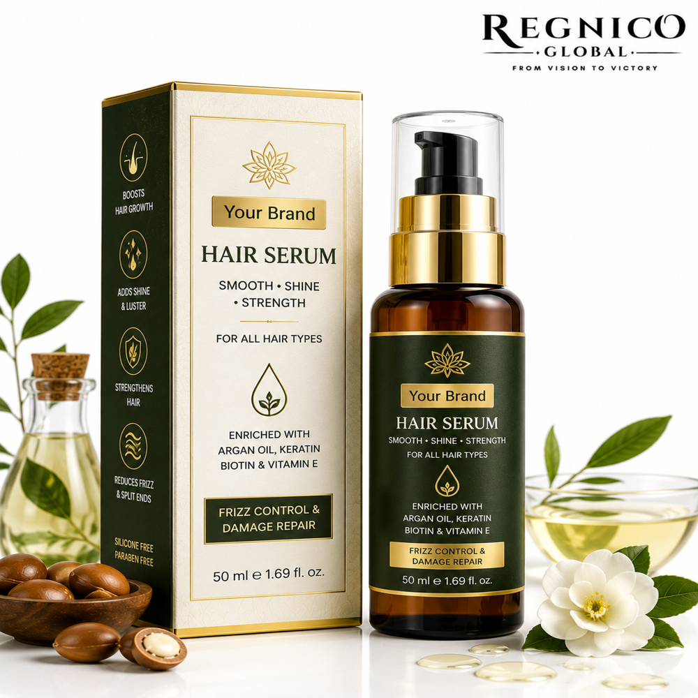Hair Serum Manufacturer | Regnico Global | Third Party & Private Label Manufacturing
