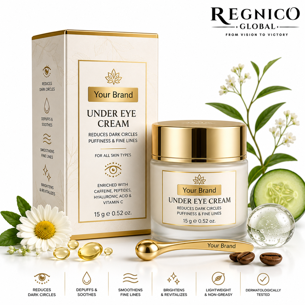 Under Eye Cream Manufacturer Third Party & Private Label Manufacturing